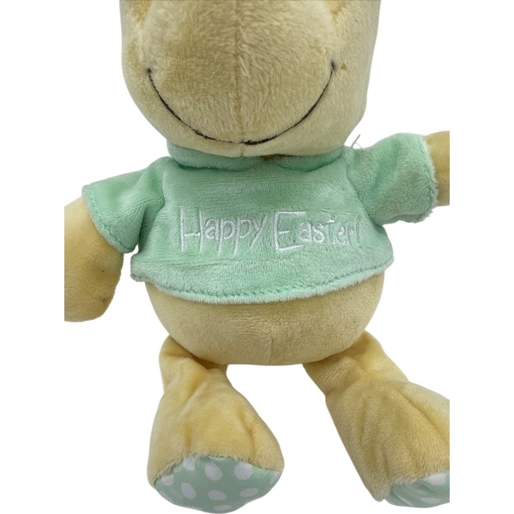 Winnie Pooh Easter Plush Bear Bunny Rabbit Happy Green Disney Baby - Picture 3 of 9